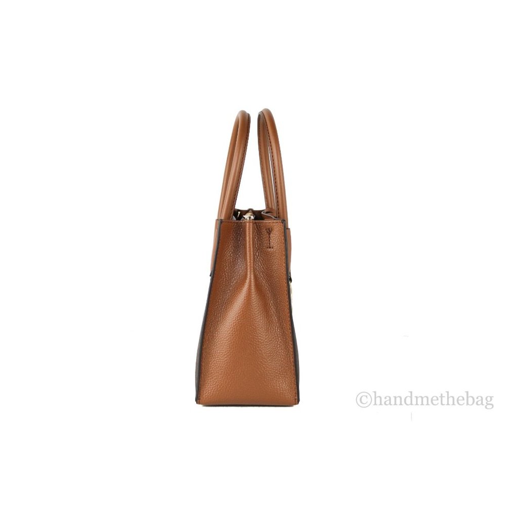 NEW Michael Kors Mercer Medium Messenger Crossbody Brown Leather Handbag Purse - Picture 9 of 9